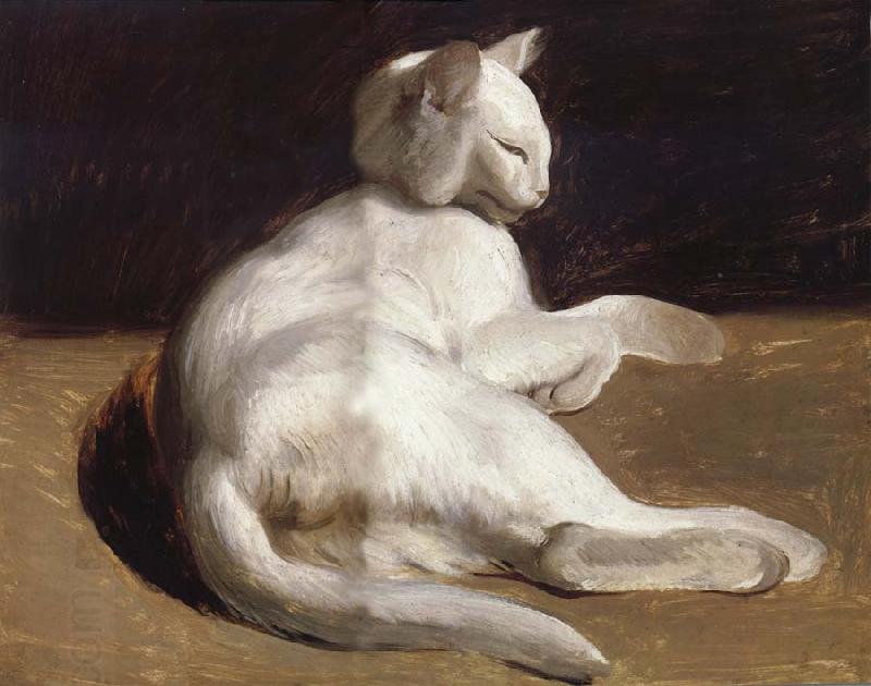 Theodore Gericault The White Cat China oil painting art